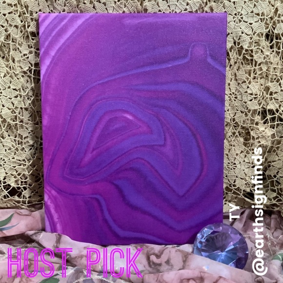 Macro Photo of Agate Taken by Me and Printed on Canvas - Picture 6 of 8